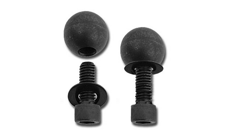 Grind To A Halt Bolt-On Ball Shaped GrinderMinders Black Oxide